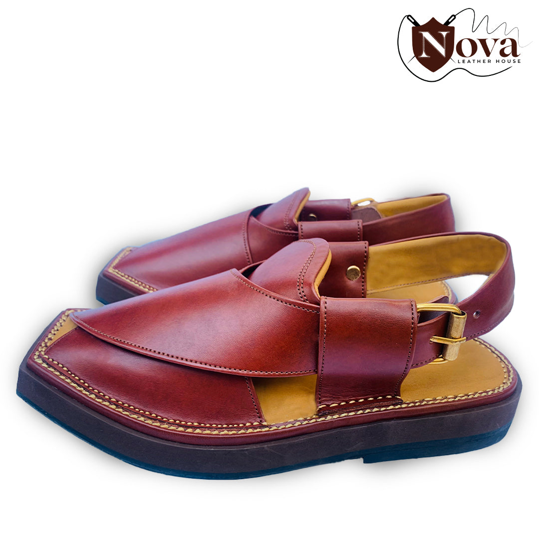 Kaptaan Chappal Brown π