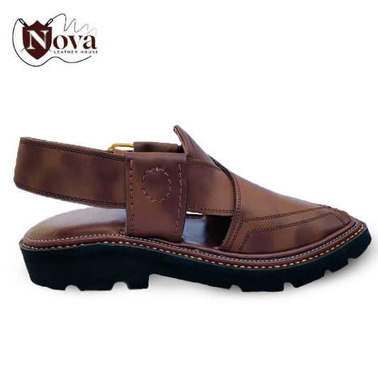 Special Vibram Charsadda Handmade Peshwari Double Shead Chappal 👑