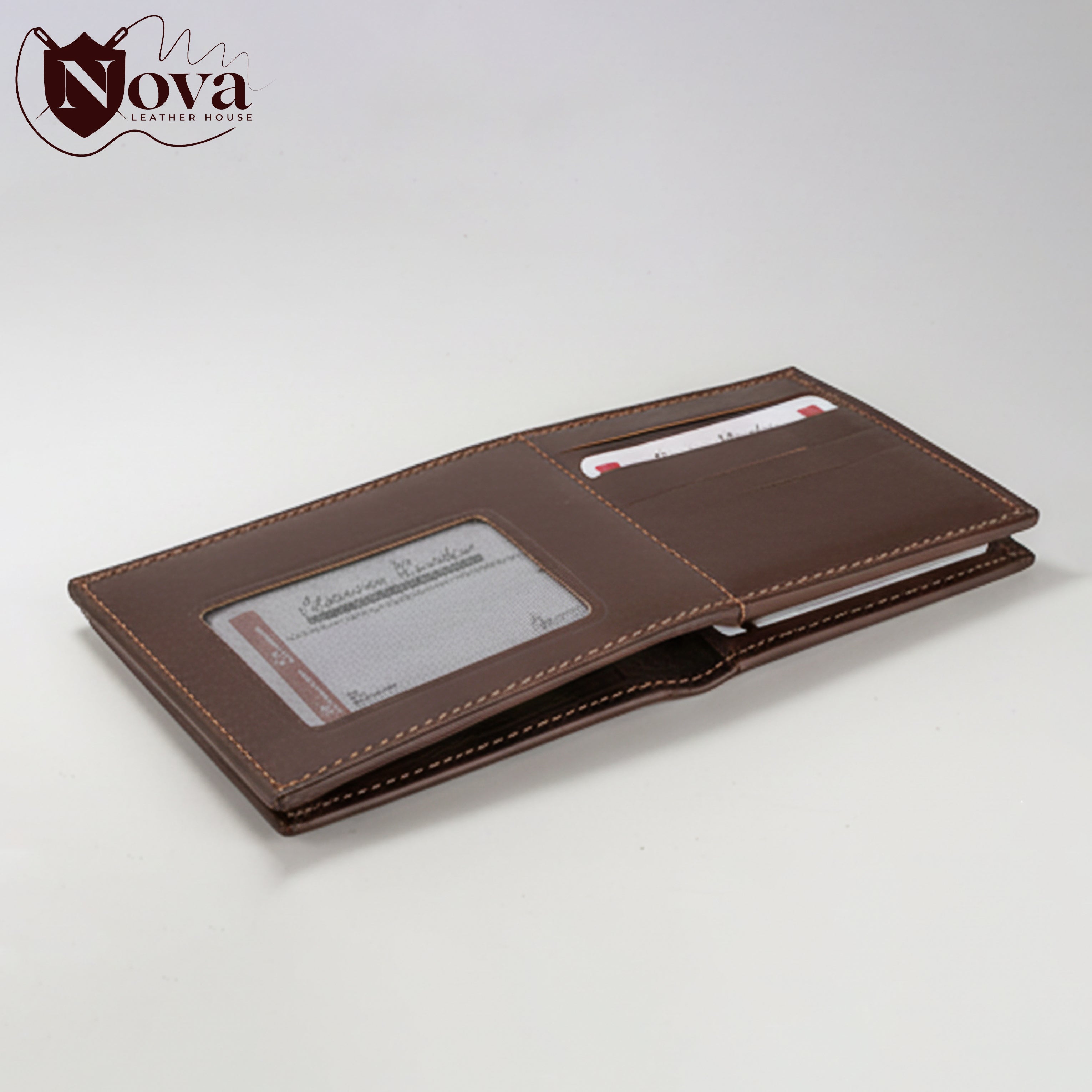 Cow Leather Man's Wallets Black – Nova Leather House