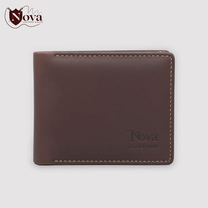 Cow Leather Man's  Wallets Black