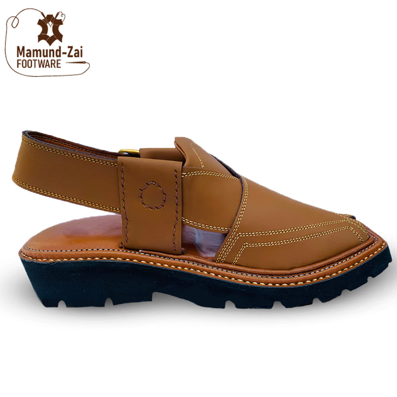 Special Vibram Charsadda Handmade Peshwari Captaan Chappal 👑