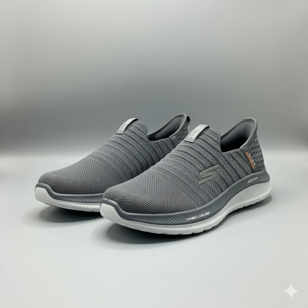 Man,s Gray Skechers