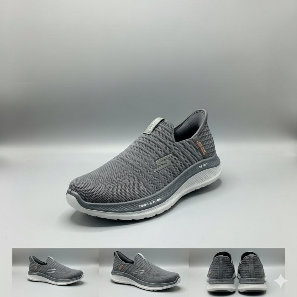 Man,s Gray Skechers