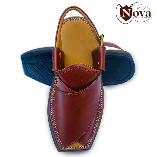 Kaptaan Chappal  Brown 👑