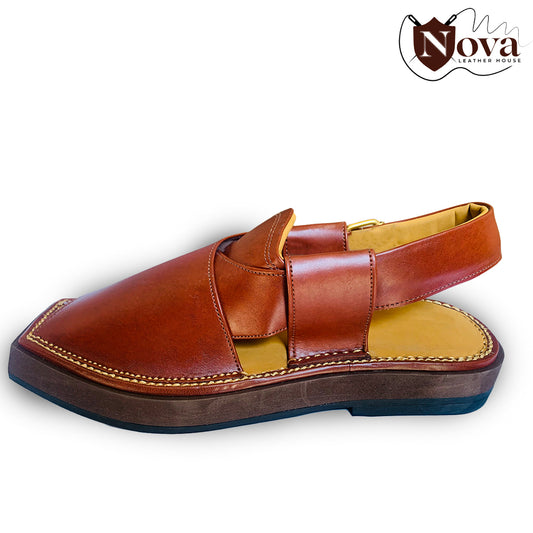 Kaptaan Chappal  Brown 👑
