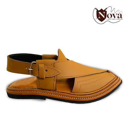 Triple Gear Cpataan color Handmade Peshwari  Chappal 👑
