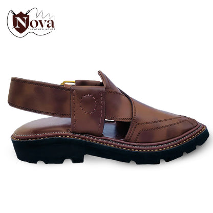 Special Vibram Charsadda Handmade Peshwari Double Shead Chappal 👑