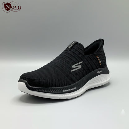 Man,s Black Skechers